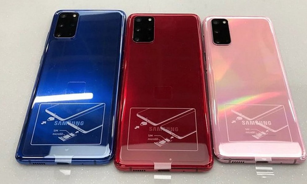 Samsung S20 sẽ có thêm phiên bản Đỏ quyến rũ và Xanh sang trọng?